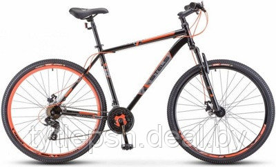Велосипед Stels Navigator 700 MD 27.5 F020 р.21 2022 (черный/красный) - фото 1 - id-p177497897