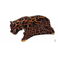 Копилка-оригами тигр, оранжевый кракелюр арт-ккю-2008,размер, см29*14*14
