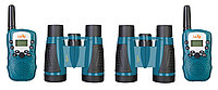 Комплект раций и биноклей Levenhuk LabZZ WTT10 (Blue)