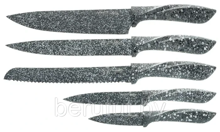 Набор ножей Agness на подставке 6 предметов - фото 2 - id-p177506041