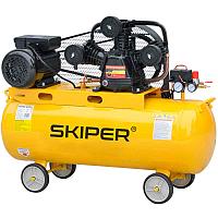 Воздушный компрессор SKIPER IBL3100А (до 600 л/мин, 8 атм, 100 л, 230 В, 3.0 кВт)