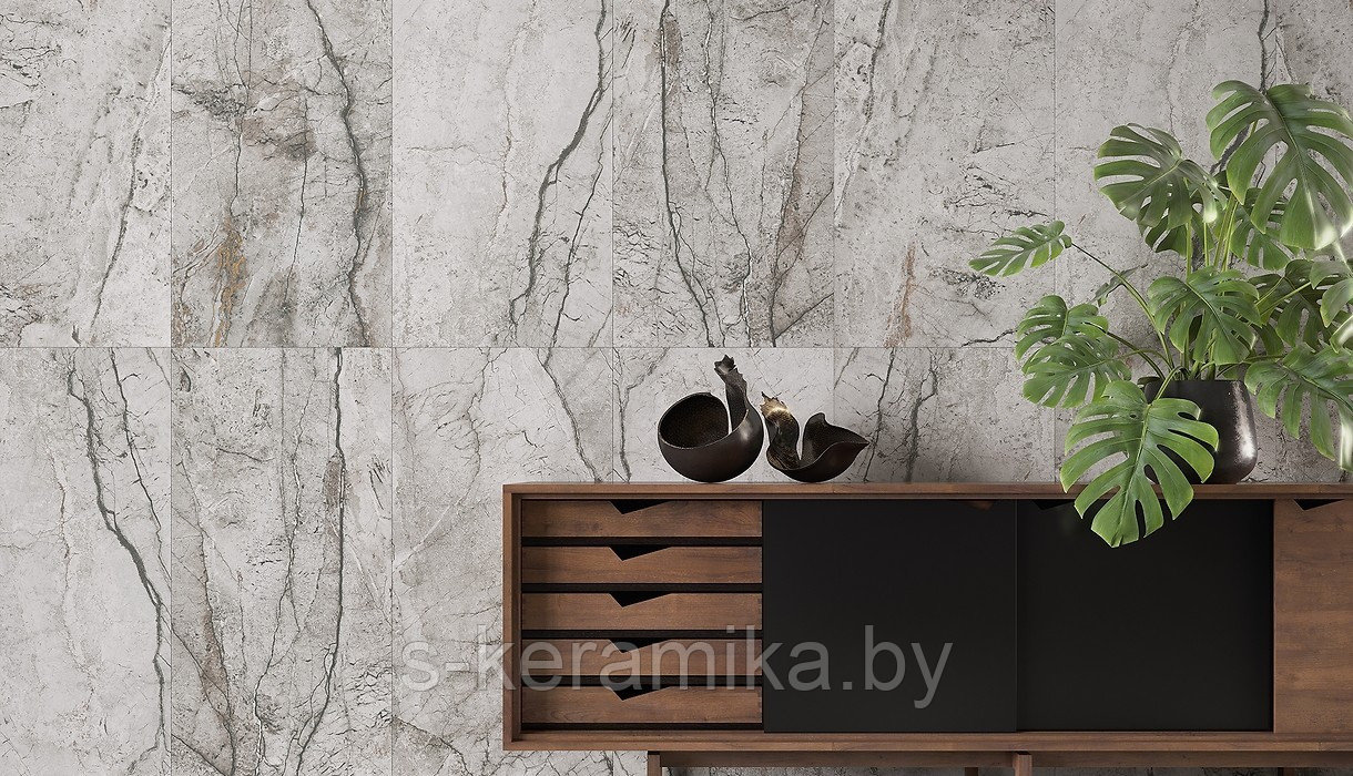 Керамогранит OPOCZNO MARBLE SKIN 59,8x119,8 ОПОЧНО МАРБЛ СКИН - фото 3 - id-p177516945