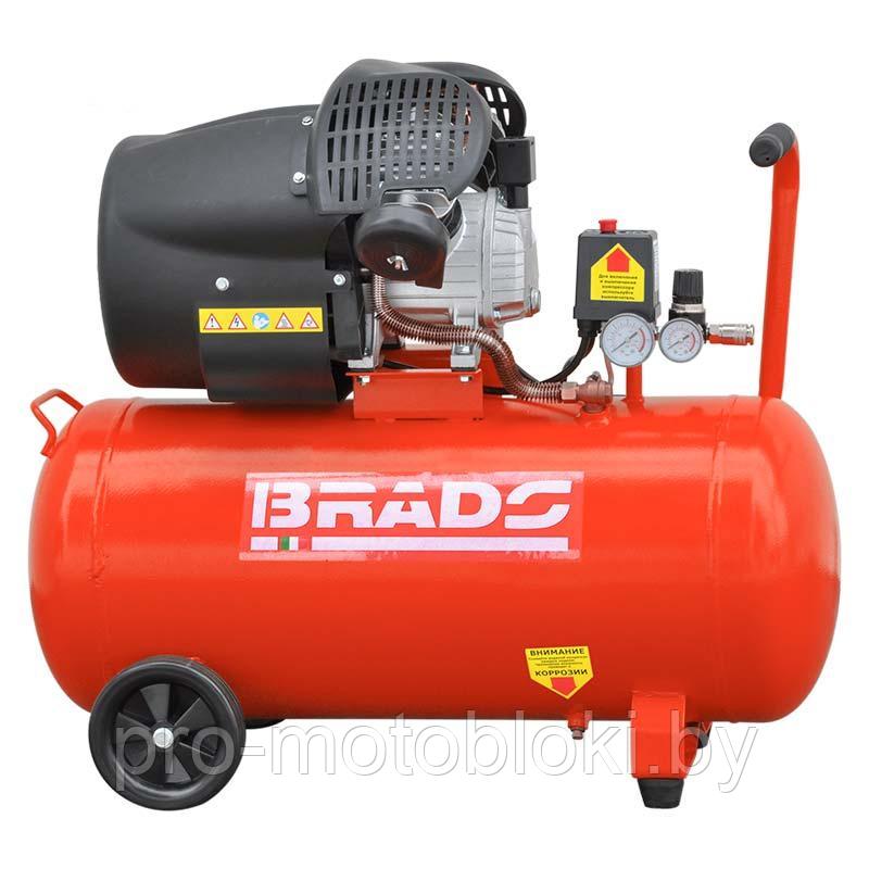Воздушный компрессор BRADO AR70V (до 440 л/мин, 8 атм, 70 л, 230 В, 2.2 кВт) - фото 1 - id-p177517289