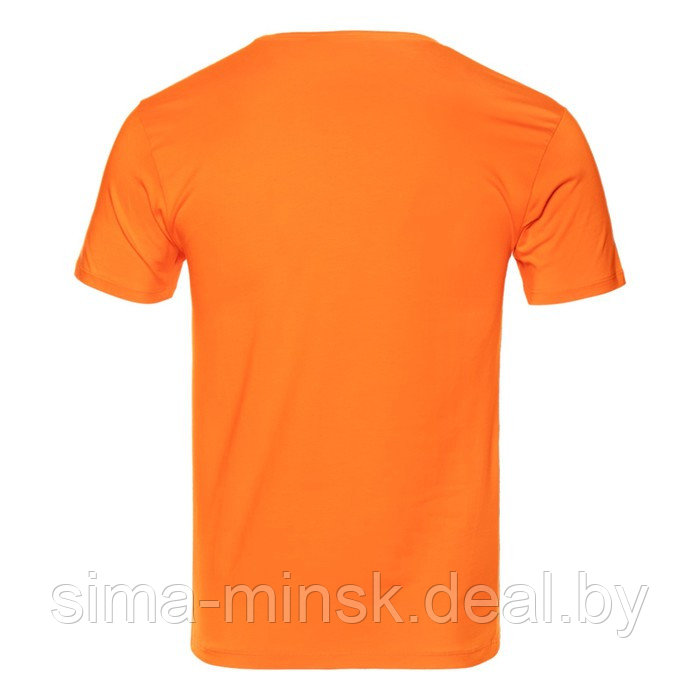 Футболка мужская, размер XXXL, цвет оранжевый - фото 2 - id-p177542293