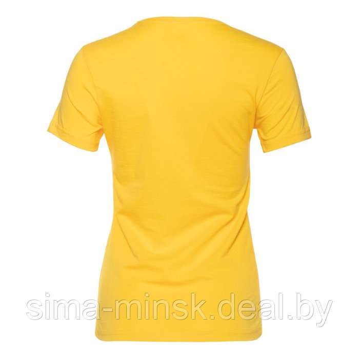 Футболка женская, размер S, цвет жёлтый - фото 2 - id-p177541971