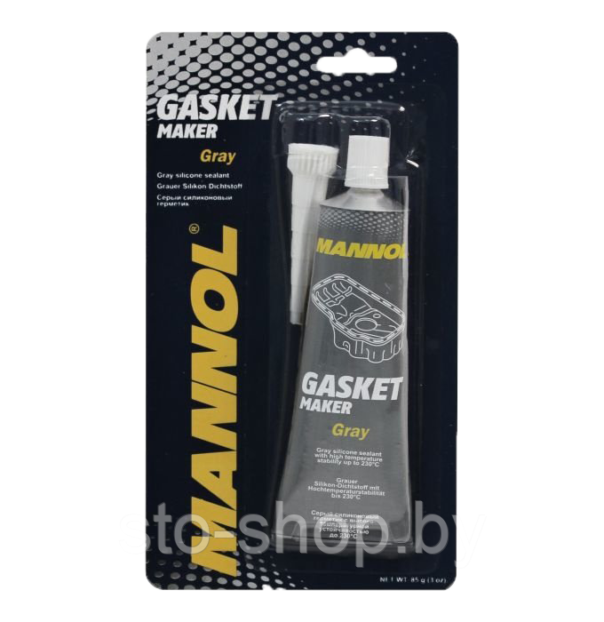 Герметик силиконовый серый 85г MANNOL 9913 Gasket Maker Grey