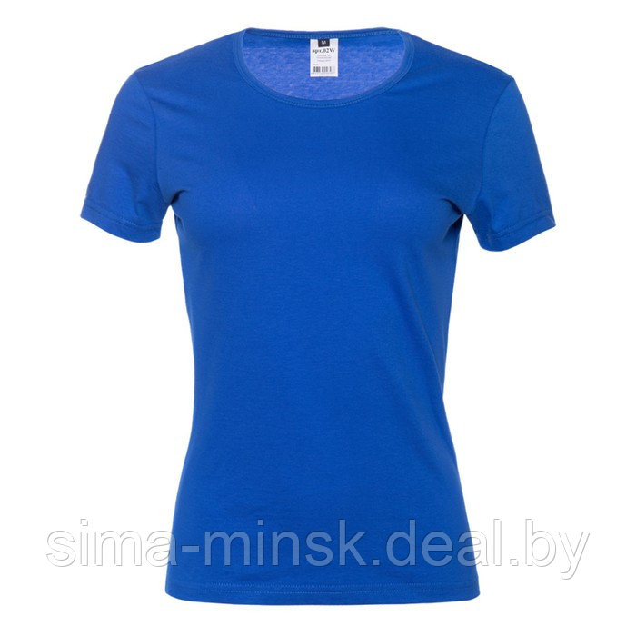 Футболка женская, размер XS, цвет синий - фото 1 - id-p177542001