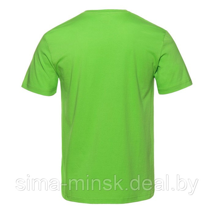 Футболка мужская, размер S, цвет ярко-зелёный - фото 2 - id-p177542277