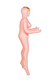 Кукла надувная Olivia, блондинка, с тремя отверстиями, 160 см, фото 3