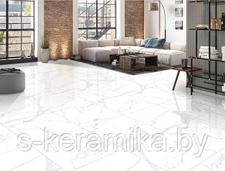 Range Ceramic Pvt.Ltd Керамогранит Рендж Керамика London White polished 120х60 80х80 60х60 см