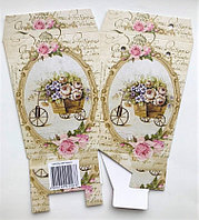 Коробка цветочная "Карета", 12*9*15 см 6350740771253 Коробка цветочная "Карета", 12*9*15 см