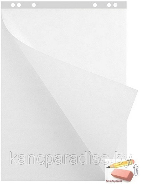 Бумага для флипчарта Berlingo 64х96 см., 20 листов, белая