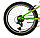 Велосипед Polar Sonic 20'' (черно-зелено-желтый), фото 6