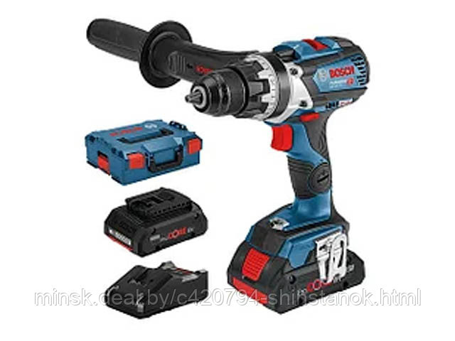 Аккум. дрель-шуруповерт BOSCH GSR 18V-110 C L-BOXX + АКЦИЯ(2 аккумулятора и зарядное) (18.0 В, 2 акк., 8.0 А/ч