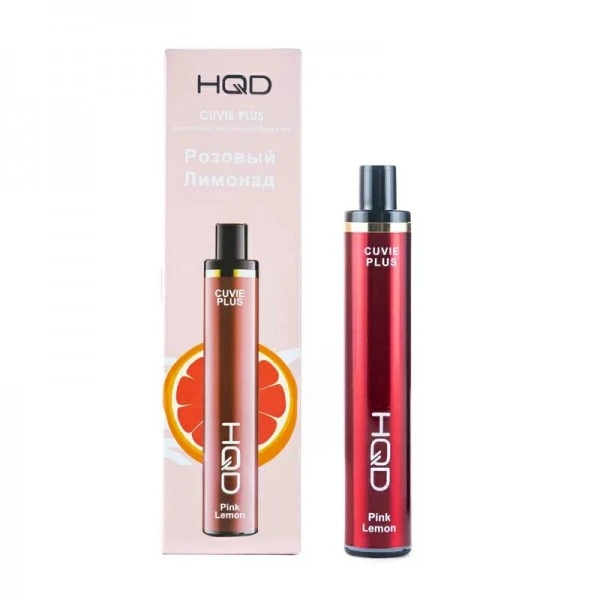 Одноразовые POD Hqd Cuvie Plus (Грейпфрут-Лимон) 1200 затяжек