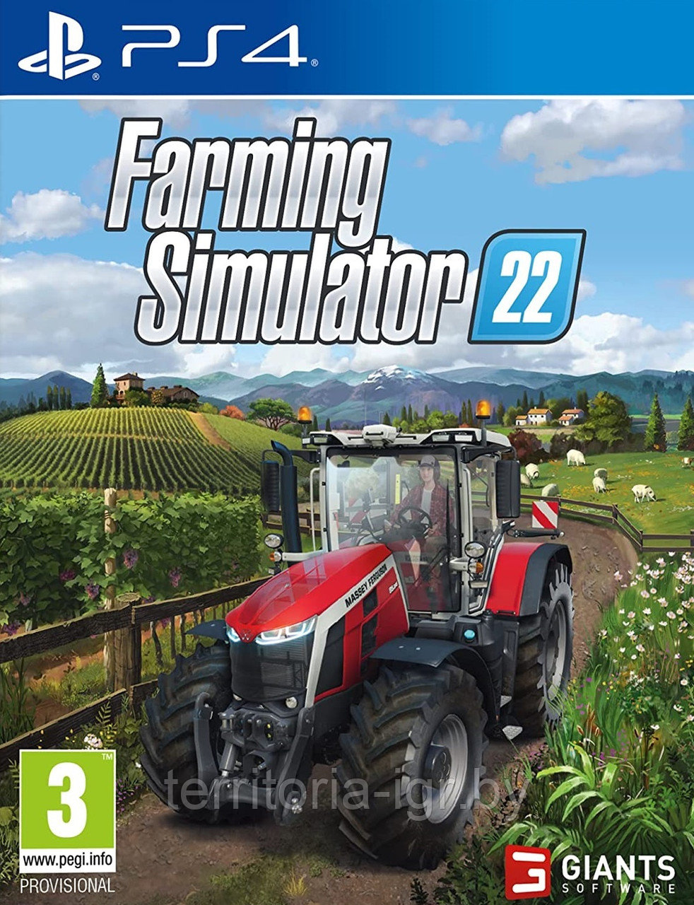Farming Simulator 22 PS4 (Русские субтитры)