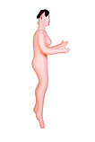 Кукла надувная Violet, брюнетка, с тремя отверстиями, 160 см, фото 3