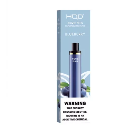 Одноразовый POD Hqd Cuvie Plus (Черника) 1200 затяжек