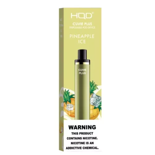 Одноразовый POD Hqd Cuvie Plus (Ананас) 1200 затяжек