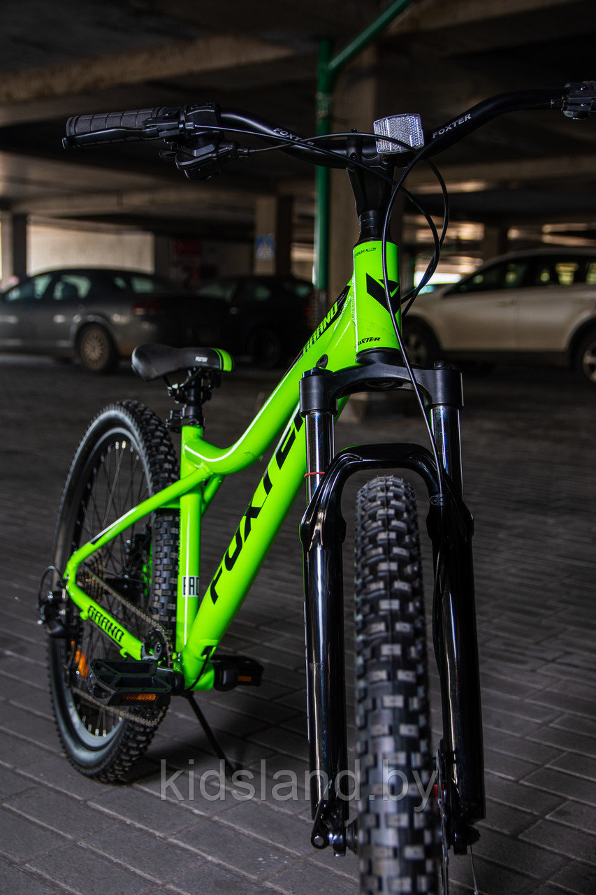 Велосипед Foxter Grand New 9x 26'' (зеленый) - фото 3 - id-p177573515
