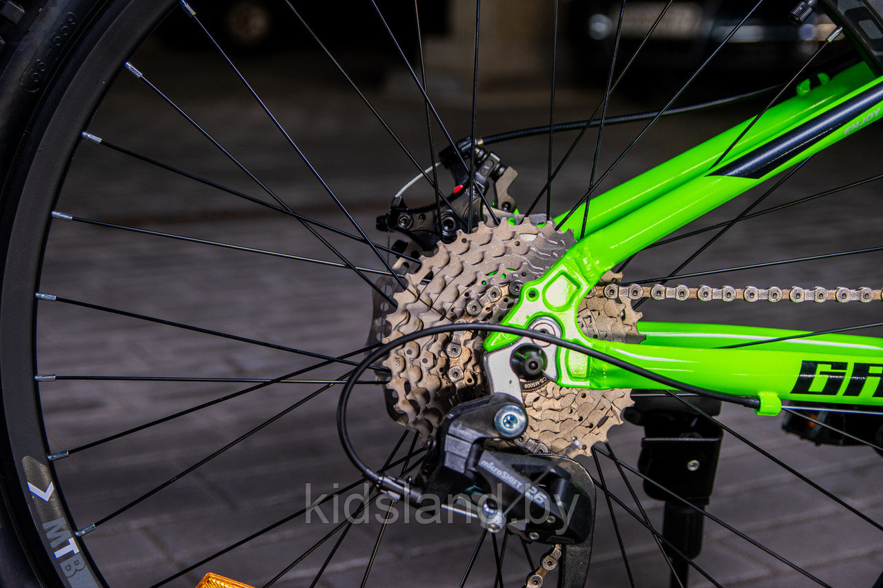 Велосипед Foxter Grand New 9x 26'' (зеленый) - фото 5 - id-p177573515