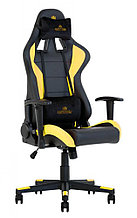 Кресло GT black/yellow PU