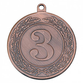 Медаль 3-е место ,  4 см , без ленты