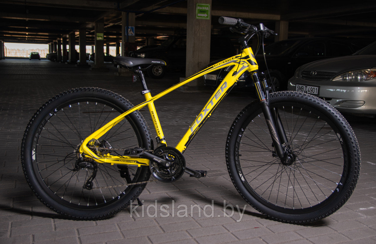 Велосипед Foxter Grand New 9x 26''  (желтый)