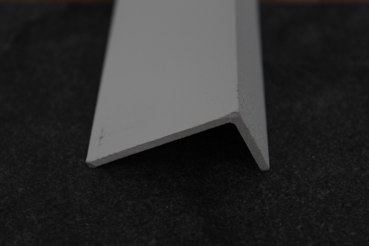 Уголок алюминиевый 40х20 белый 2,7м, фото 1