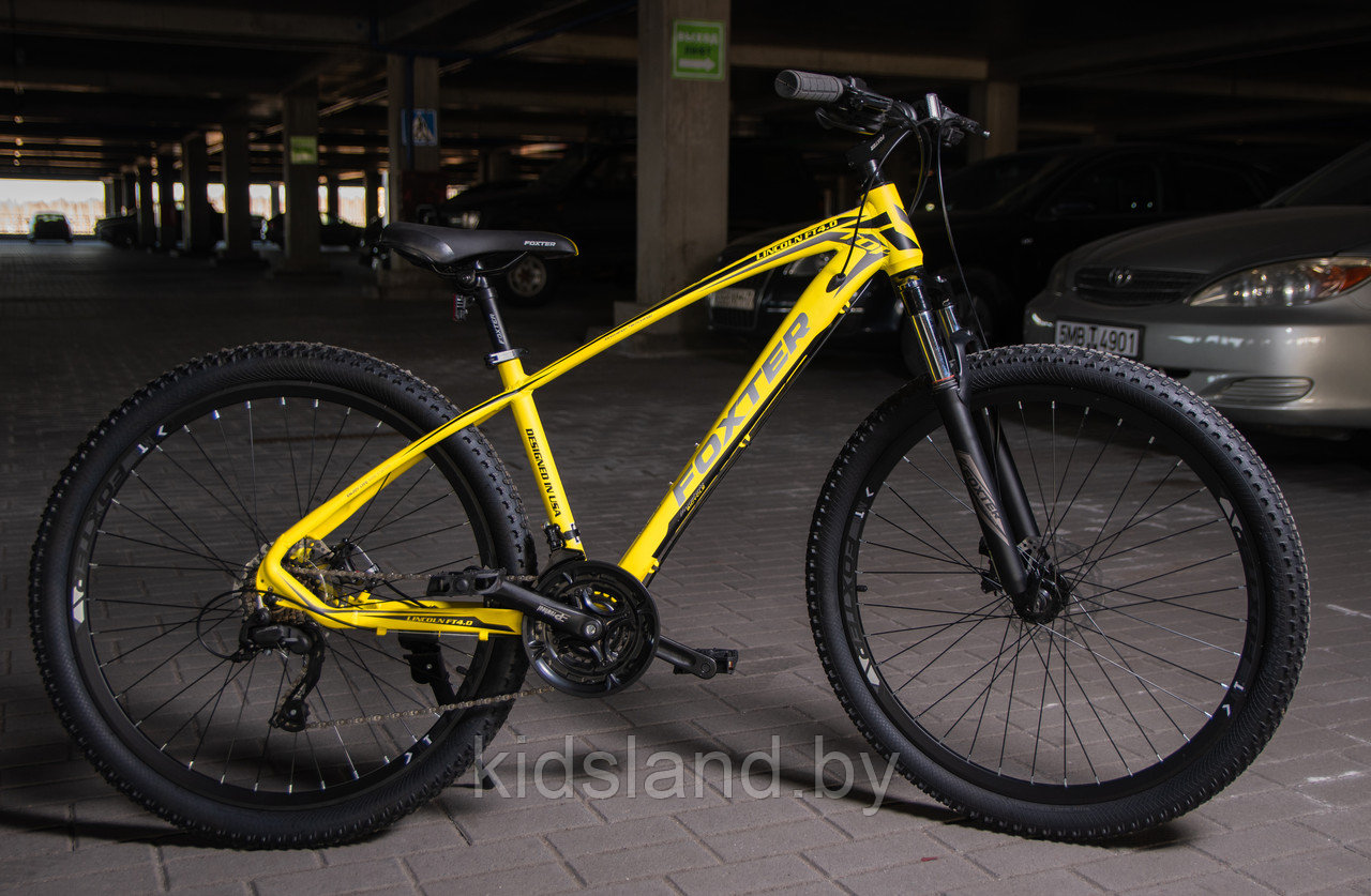 Велосипед Foxter Lincoln FT 4.0 7x 27.5" (желтый) - фото 1 - id-p177589831