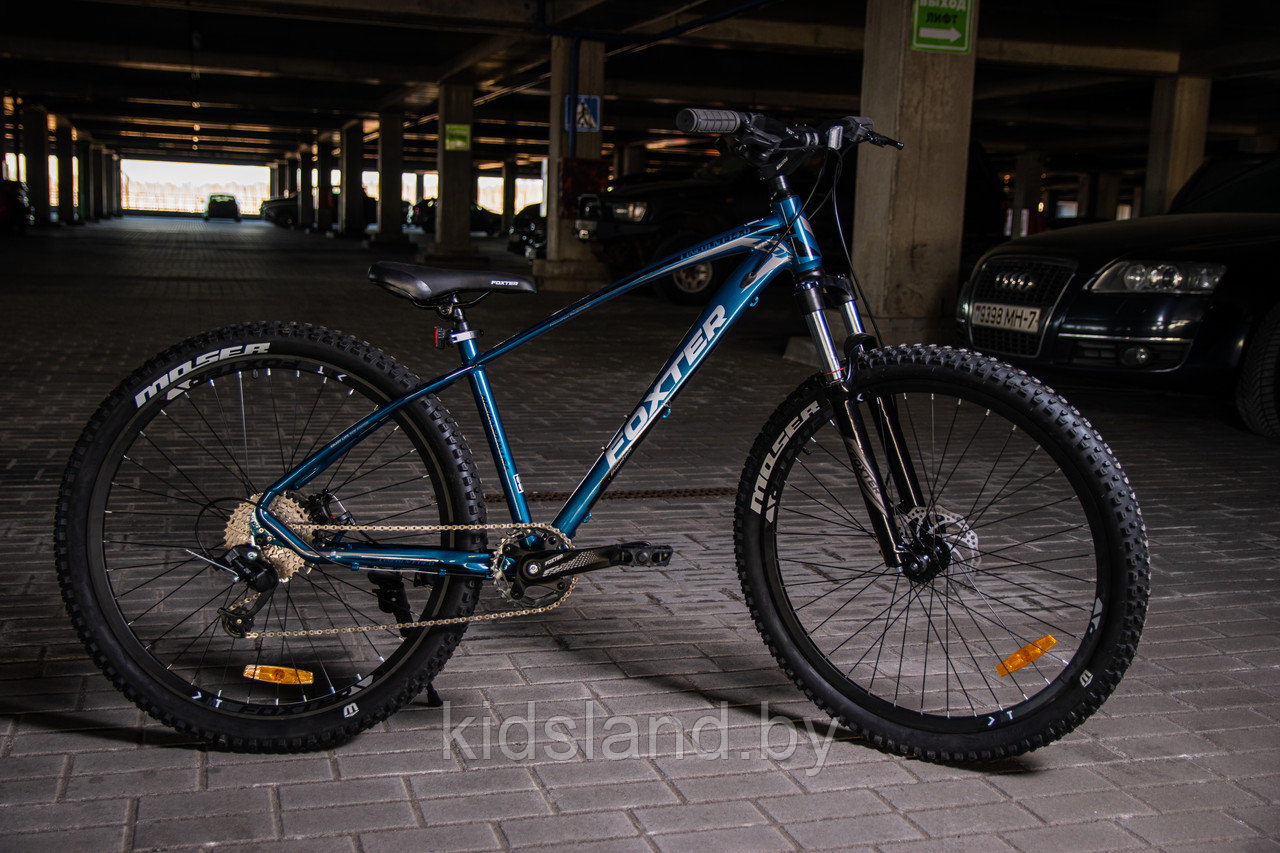 Велосипед Foxter Lincoln FT 4.0 9x 27.5" (темно-зеленый глянцевый) - фото 1 - id-p177589996