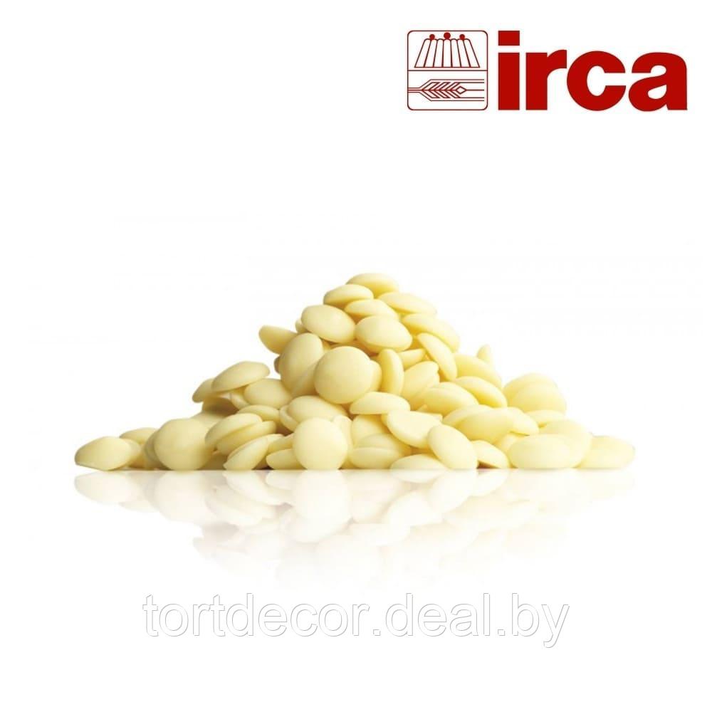 Шоколад белый 32/34 в виде дисков IRCA (Италия) 100 гр - фото 1 - id-p157792480