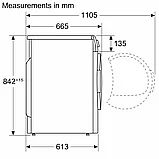 Сушильная машина с тепловым насосом BOSCH Serie | 8  WTX87KH1OE 9 kg, фото 7