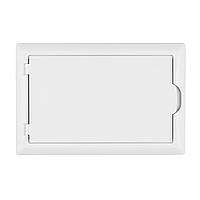 Щит навесной ECO BOX 1x12M, N/PE 2x 6x16+3x10mm2, белая пласт. дверь, белый RAL9003, 198x298x96mm, IP40