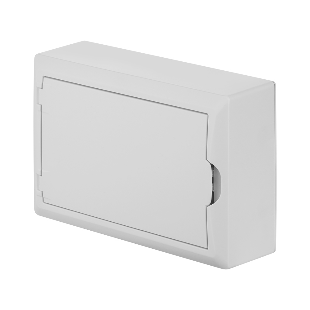 Щит навесной ECO BOX 1x12M, N/PE 2x 6x16+3x10mm2, белая пласт. дверь, белый RAL9003, 198x298x96mm, IP40 - фото 2 - id-p177605870