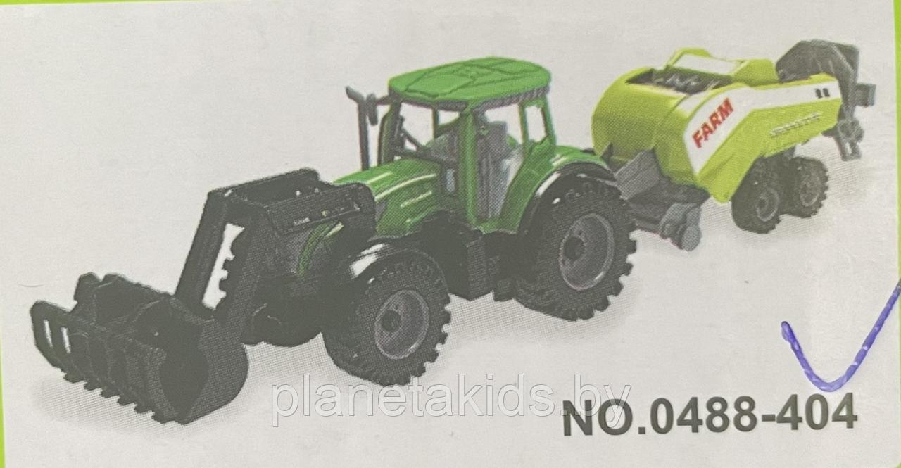 Трактор большой с прицепом, арт. 0488-404 - фото 2 - id-p177612200