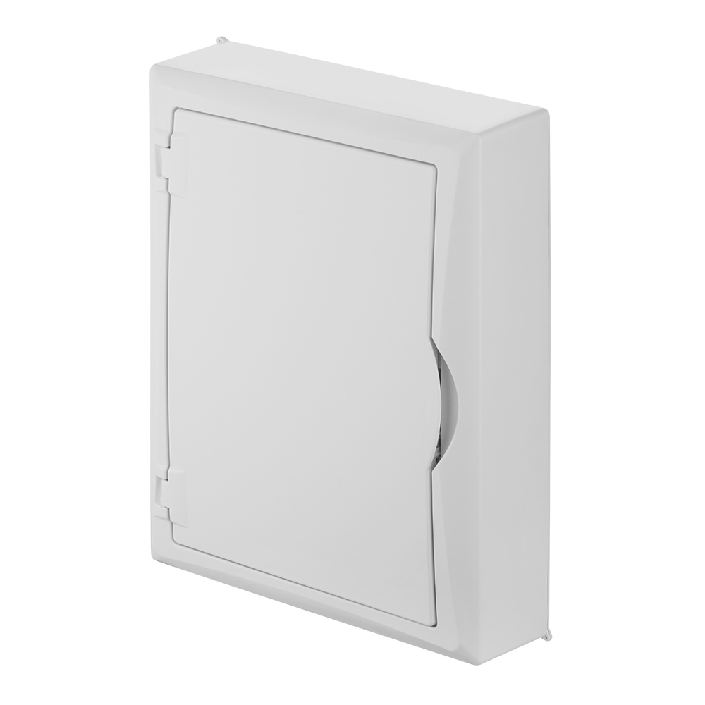 Щит навесной ECO BOX 2x12M, N/PE 3x 6x16+3x10mm2, белая пласт. дверь, белый RAL9003, 434x354x105mm, IP40 - фото 2 - id-p177620595