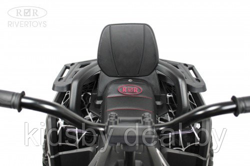 Детский электроквадроцикл RiverToys H999HH (черный Spider) полноприводный - фото 3 - id-p177649454