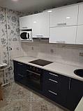 Угловая кухня из готовых модулей с фасадами из акрилового пластика, фото 7