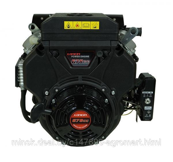 Двигатель Loncin LC2V78FD-2 (A type) D25.4 20А Ручной\электрозапуск - фото 1 - id-p177660468