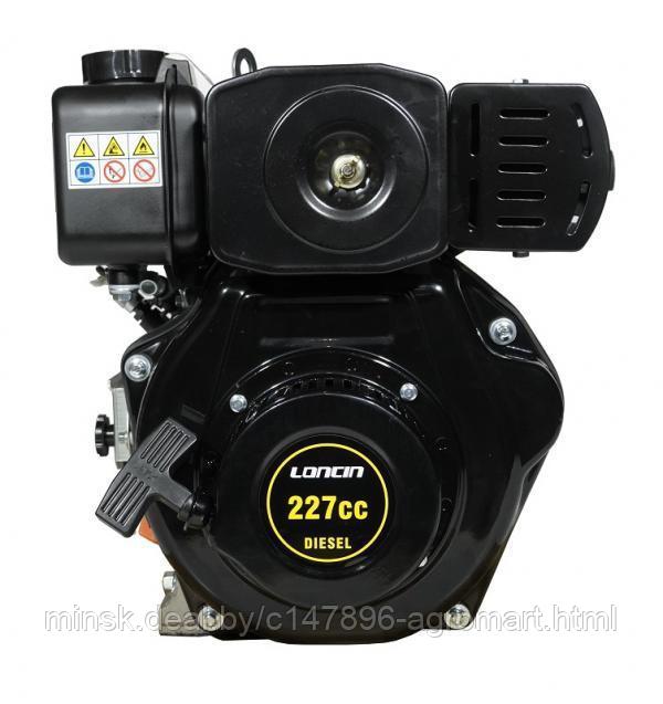 Двигатель Loncin Diesel D230F (A type) (LC170F) D20 - фото 1 - id-p177660501