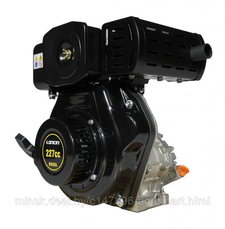 Двигатель Loncin Diesel D230F (A type) (LC170F) D20 - фото 5 - id-p177660501