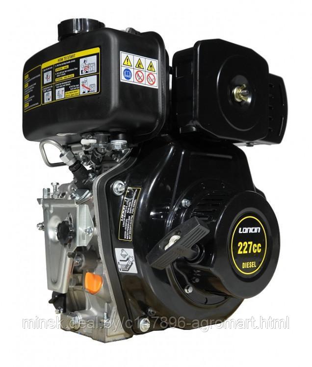 Двигатель Loncin Diesel D230F (A type) (LC170F) D20 - фото 9 - id-p177660501