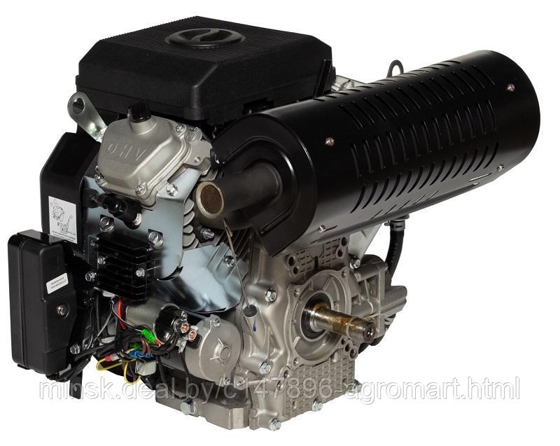 Двигатель Loncin LC2V78FD-2 (D type) (V-образн, 678 см куб, D28,575 мм, 20А, электрозапуск) - фото 2 - id-p177660512