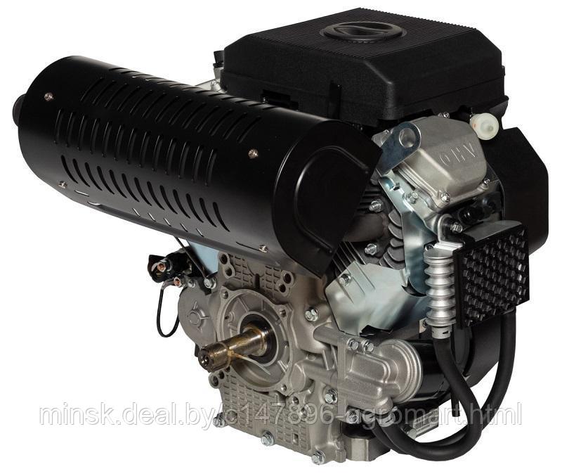 Двигатель Loncin LC2V78FD-2 (D type) (V-образн, 678 см куб, D28,575 мм, 20А, электрозапуск) - фото 3 - id-p177660512