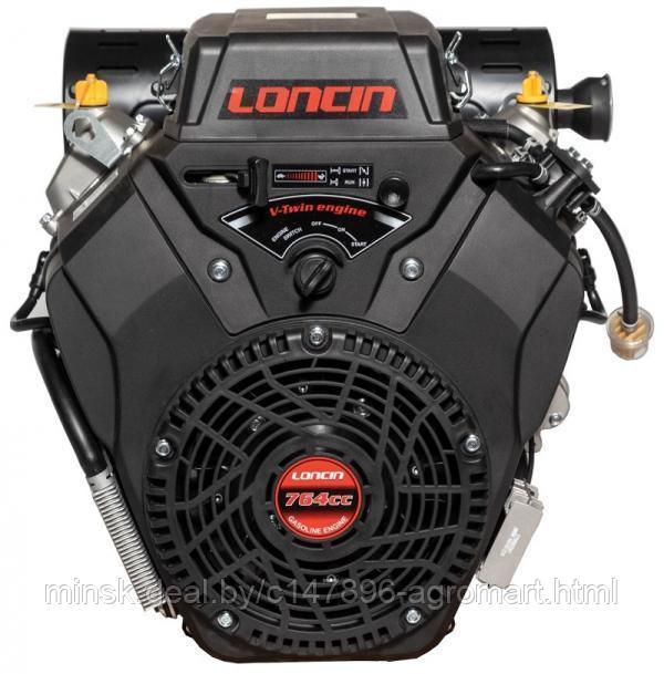 Двигатель Loncin LC2V80FD (B type) V-образн, 764 см куб, конус, 10А, электрический запуск - фото 1 - id-p177660532