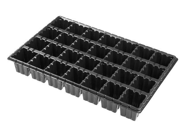 Кассета для рассады пластмасс, квадратн, 28 ячеек, 250 мл, PERFECTO LINEA (515x335x75 мм)
