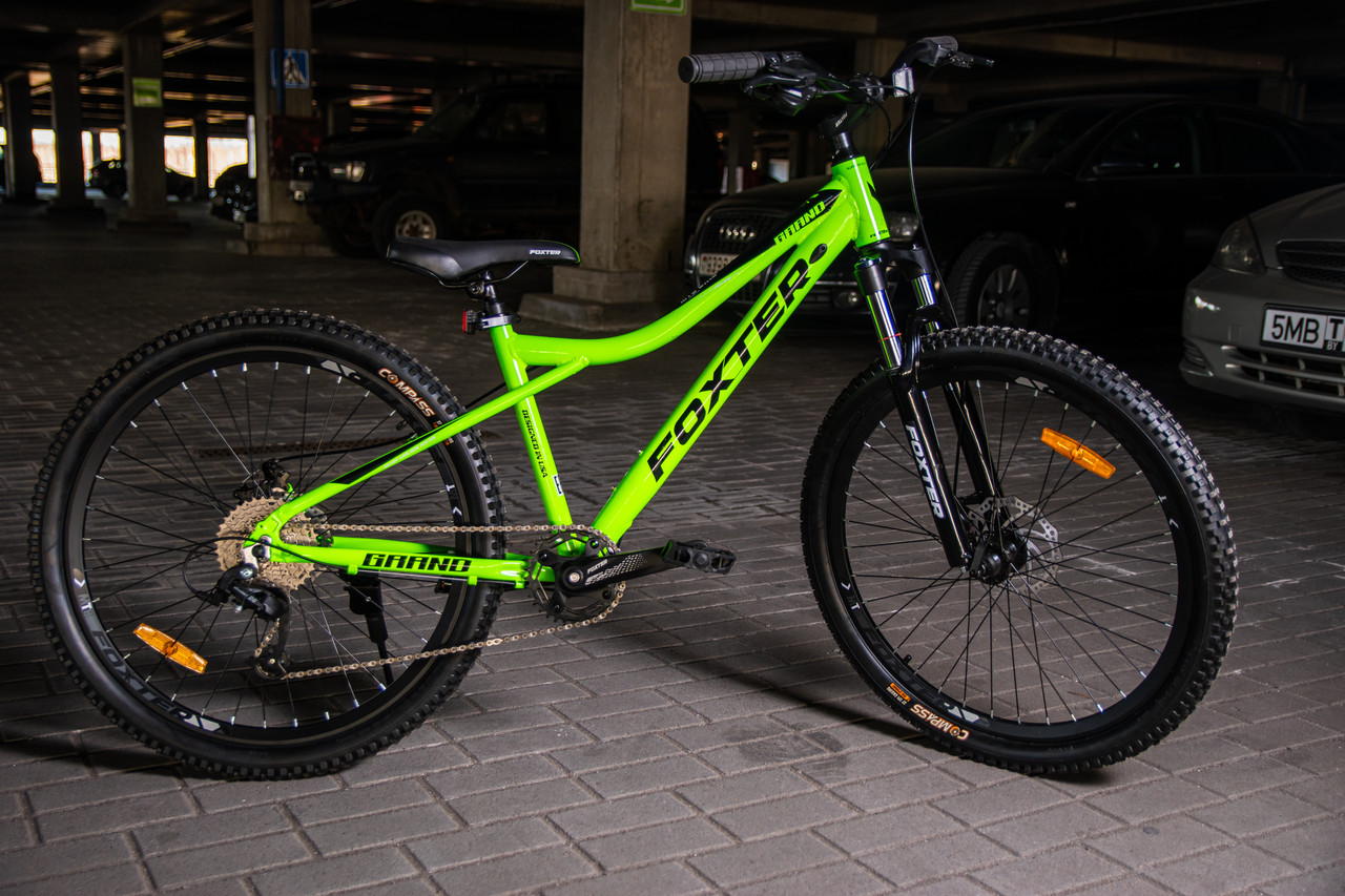 Велосипед Foxter Grand New 9x 26''  (зеленый)