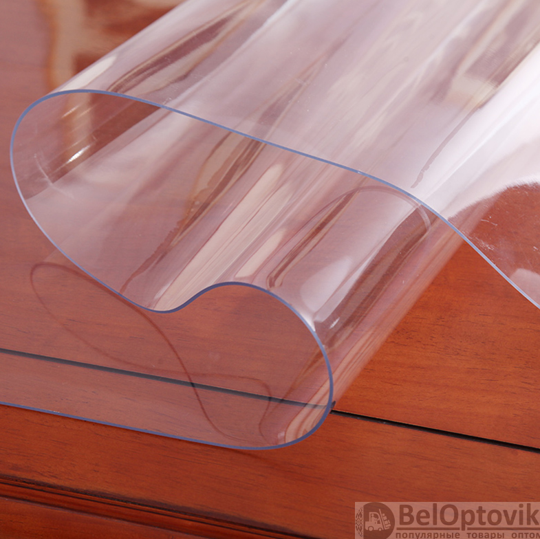 Пленка из ПВХ для подоконника 120x20 см Тепломакс Гибкое стекло (толщина 0.7 мм) - фото 4 - id-p177689991