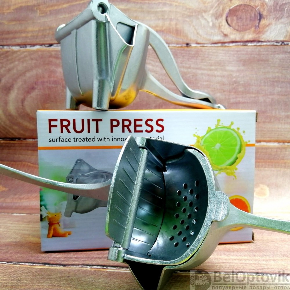 Ручной пресс/соковыжималка (Орехокол) Fruit Press для фруктов и ягод (Размер L 11х9х9 см) - фото 6 - id-p177690022